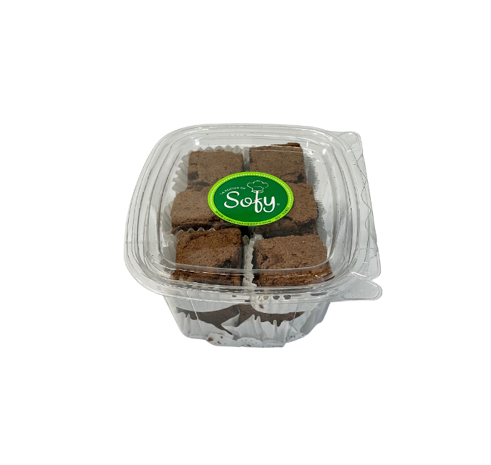 Brownies de chocolate con nueces 12 uds.