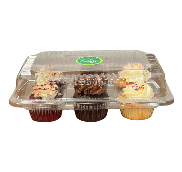 Cupcakes surtidos 6 uds.