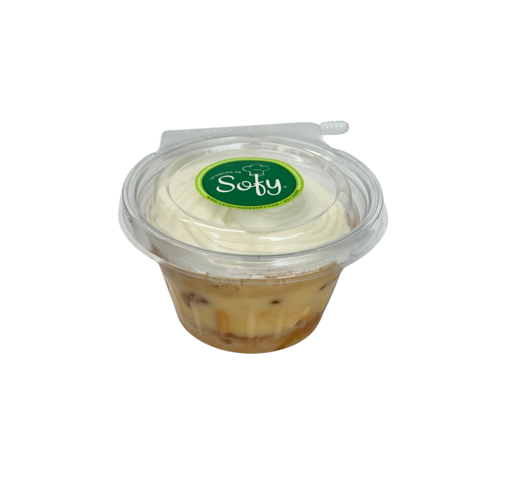 Delicia de flan escondido 8 oz.