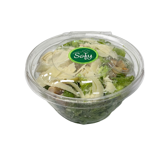 Ensalada caesar con pollo 310 g.