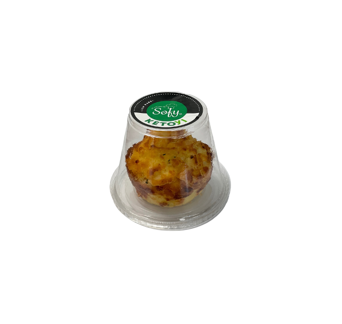 Ketoyi muffin de mozarella y ricotta 