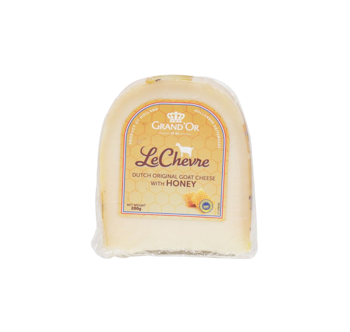 Queso lechevre cabra miel grandor 200 g.