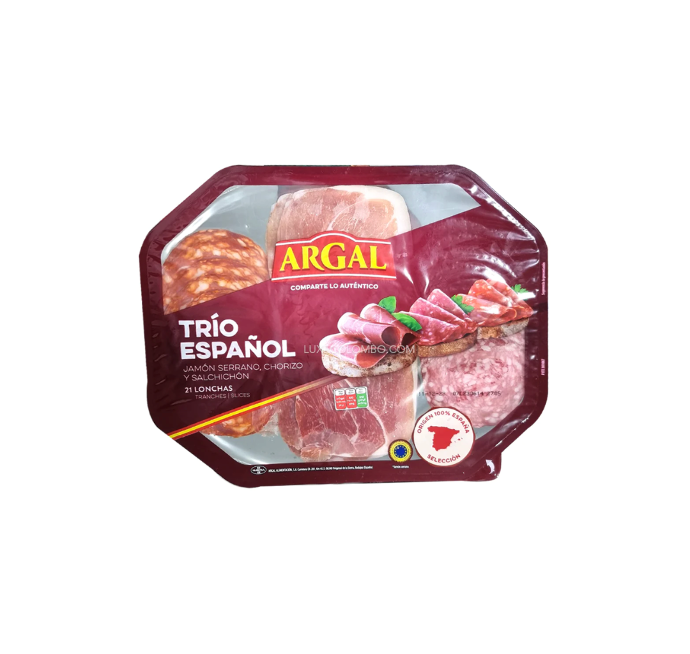 Trio español Argal 150 g.