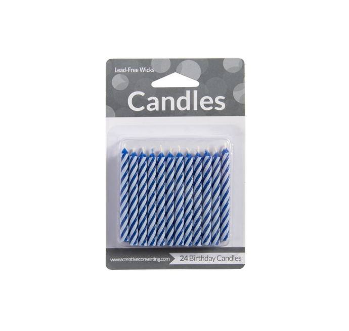 Vela blue candy striped