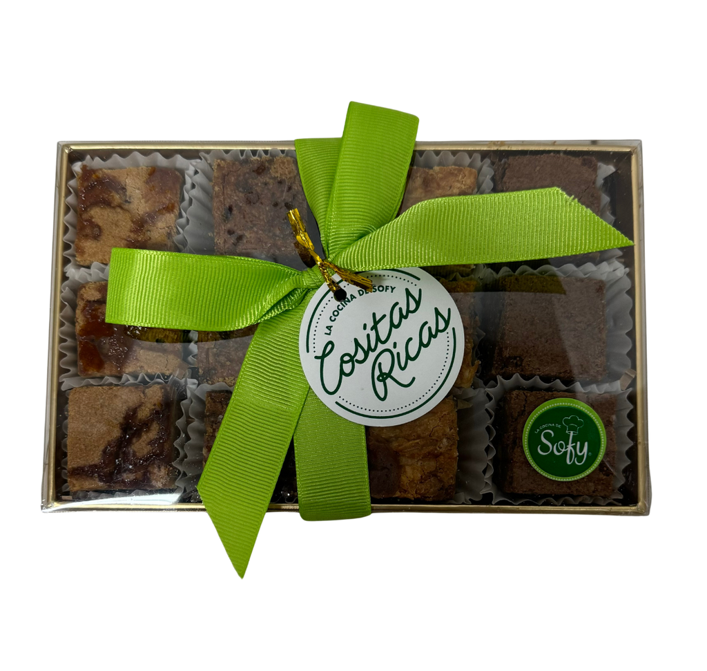 Caja de brownies surtidos 12uds.