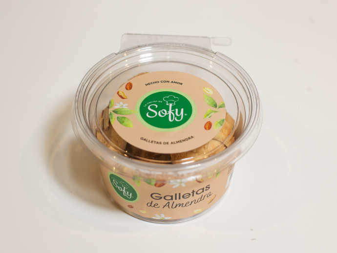 Galletas de almendra 215 g.
