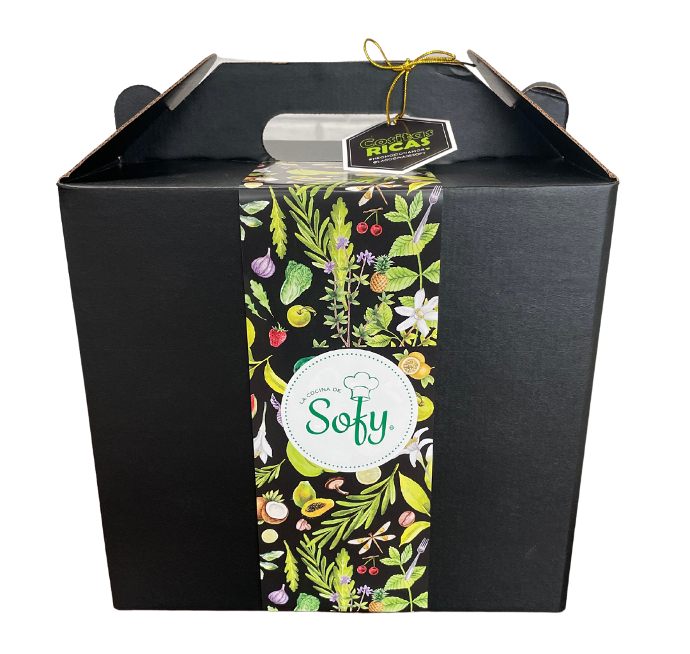 {'en_US': 'Caja negra de cartón XL '}