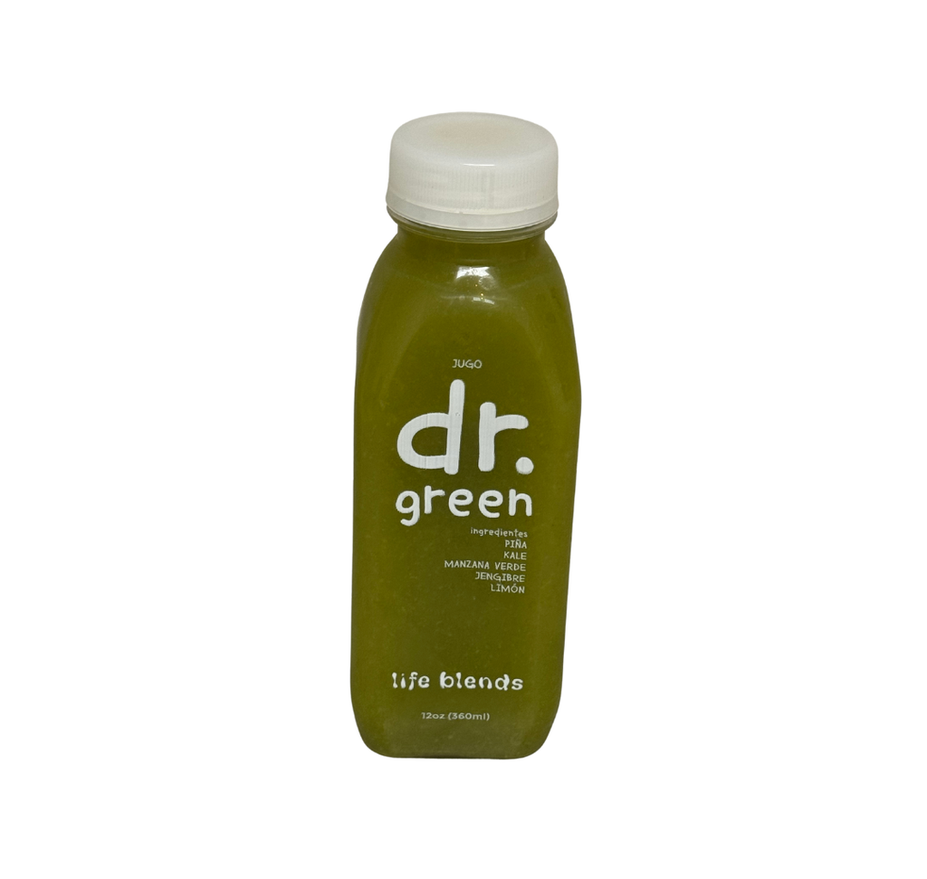 {'en_US': 'Jugo life blends- Dr. Green 12oz'}