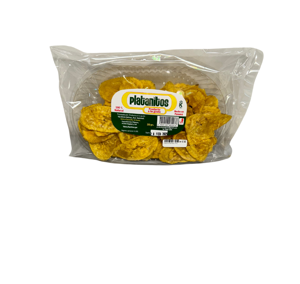 Platanitos bandeja 250g