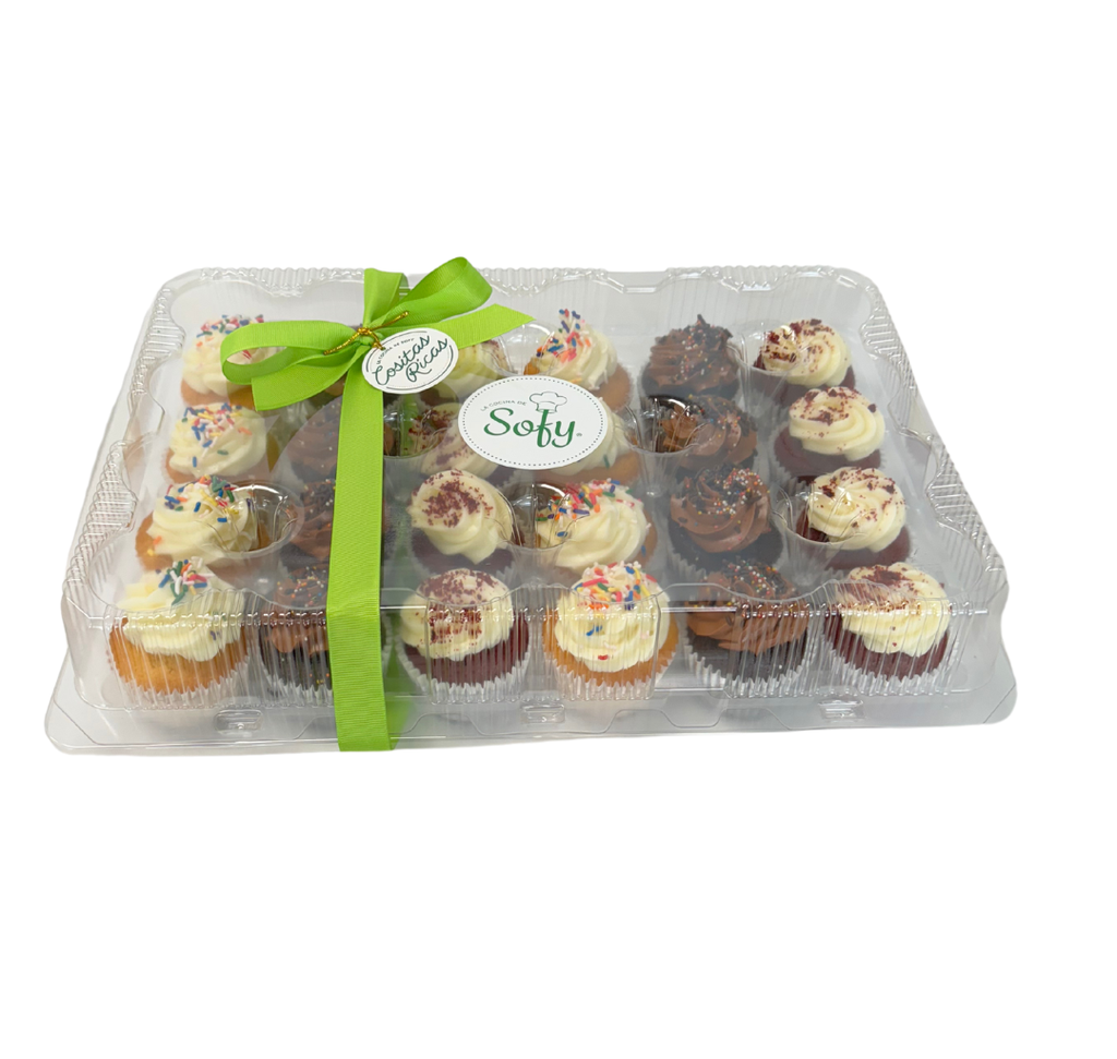 Cupcakes surtidos 24 uds.