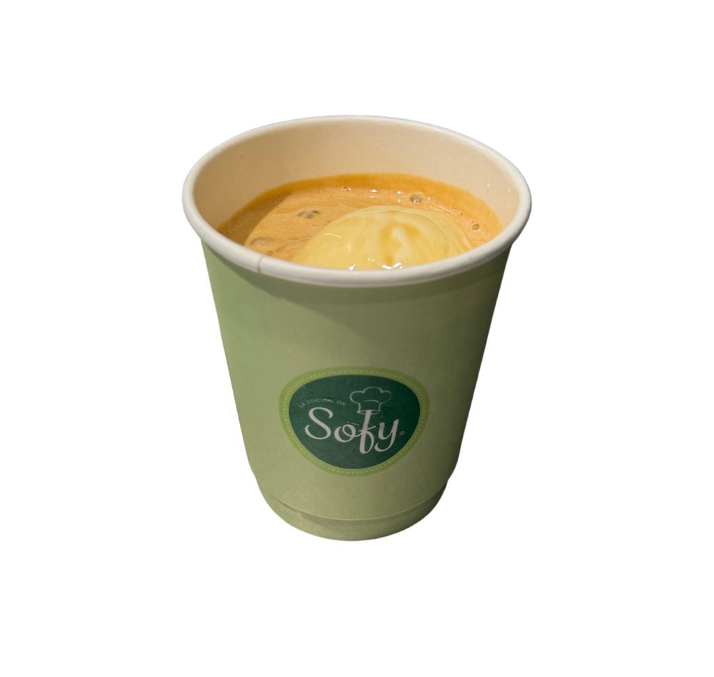 Affogato de ron ponche 8 oz