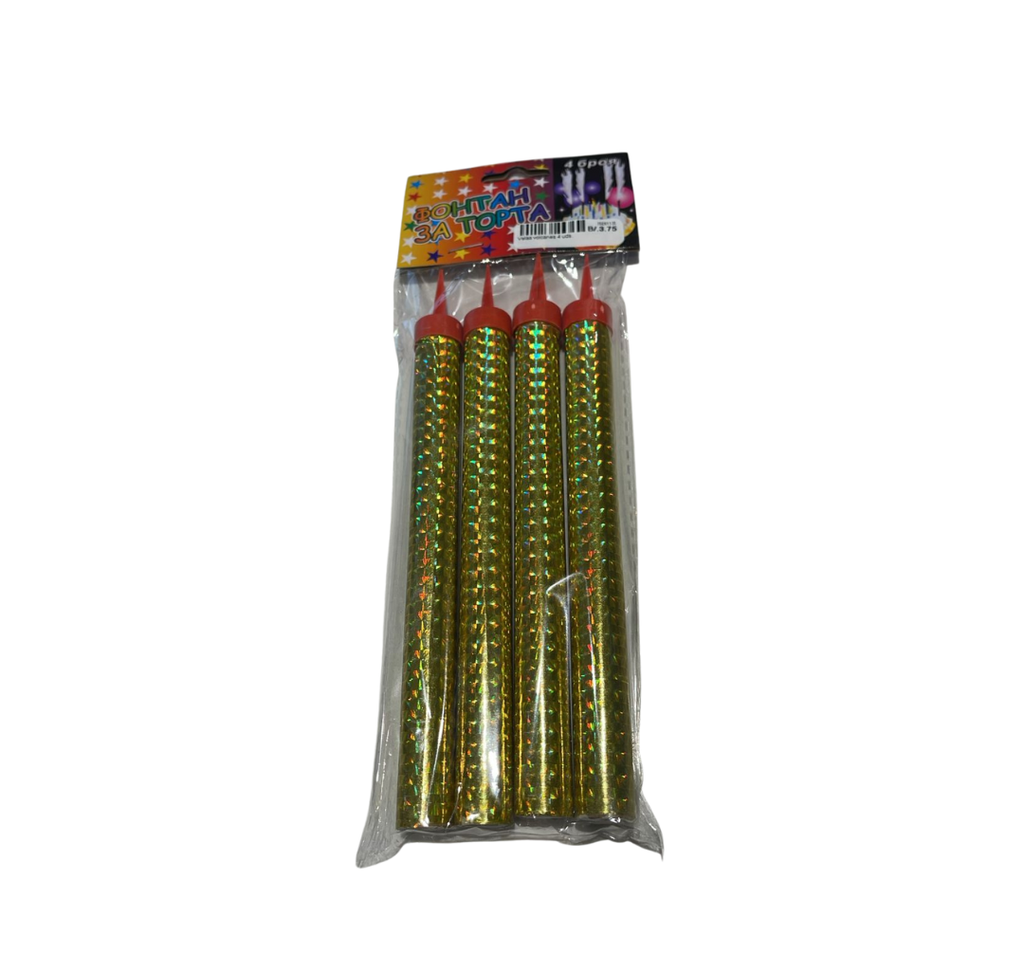 Velas volcanes 4 uds.