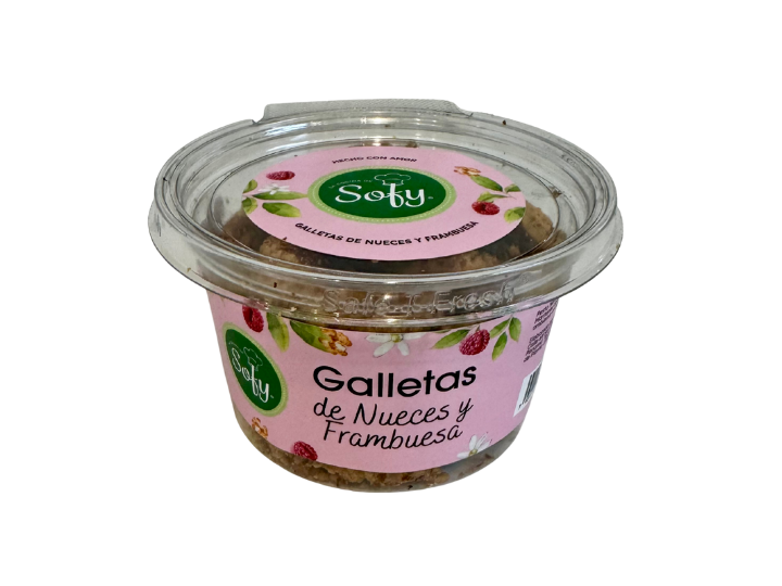 Galletas de Nueces y Frambuesa 220 g