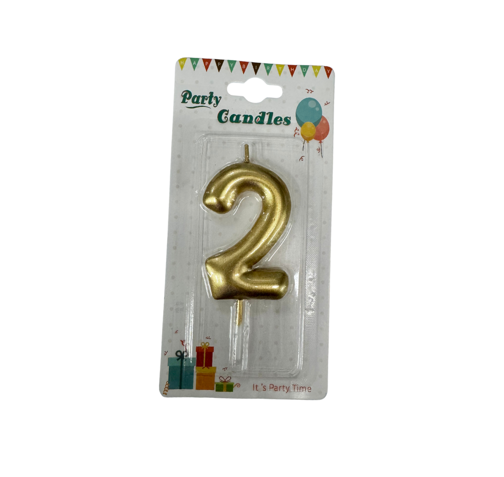 Vela 3.54" dorada #2