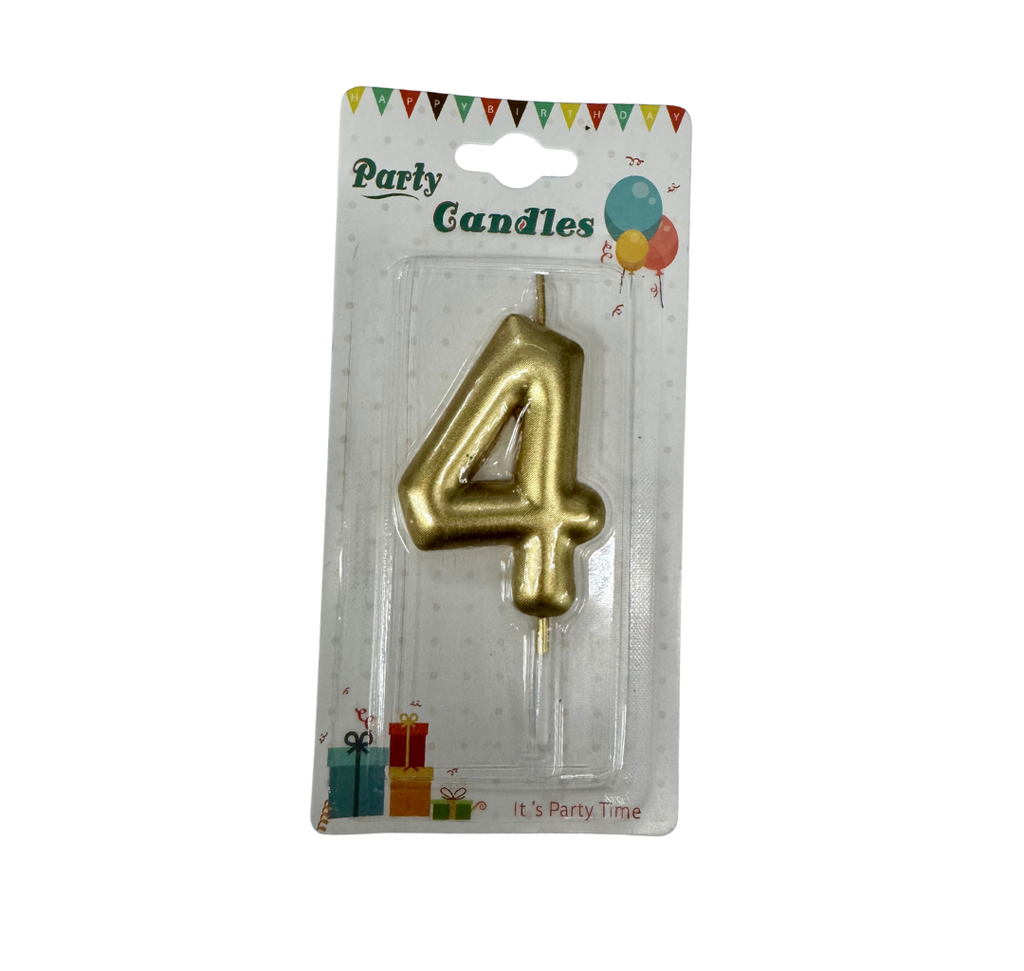 Vela 3.54" dorada #4