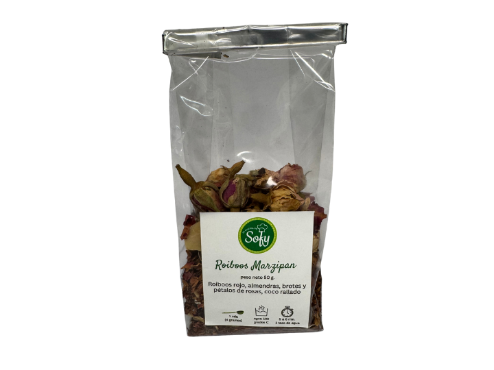 Infusión rooibos marzipan con nueces 50g