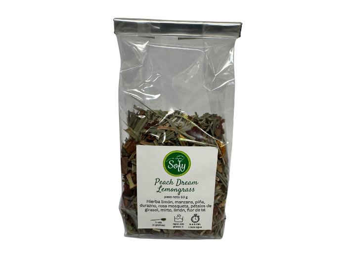 Infusión peach dreams lemongrass 50g