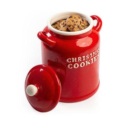 13e. Frasco rojo christmas cookies