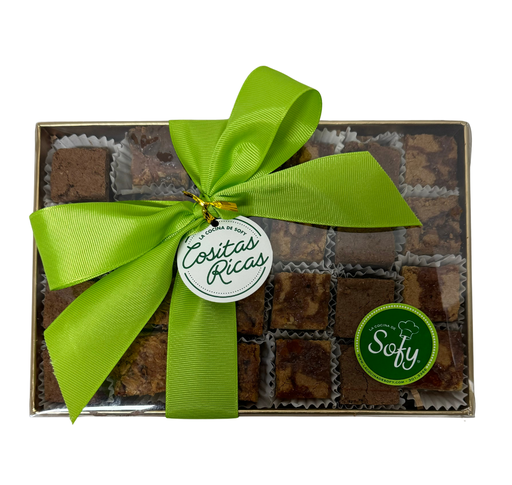 [024725] Caja de brownies surtidos 24 uds.