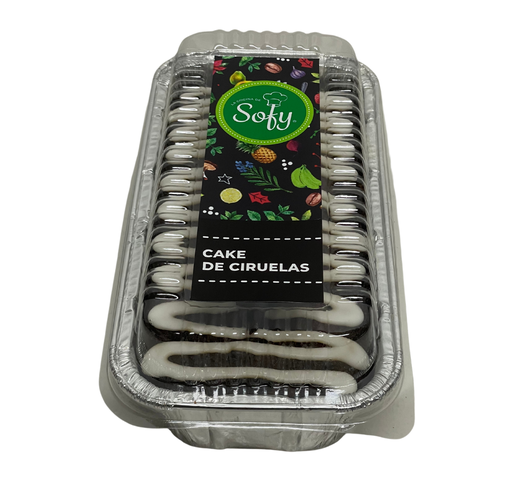 [024741] Cake de ciruela rectangular mediano
