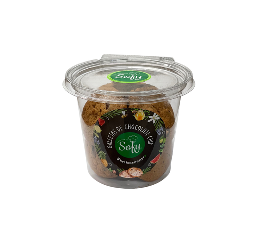 [024612] Galletas de chocolate chip con nueces 200 g.