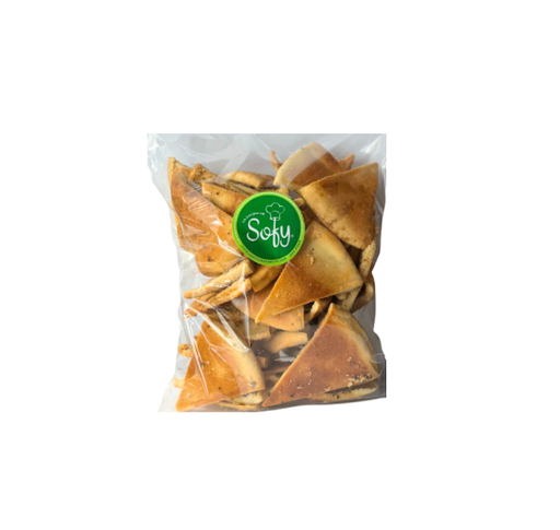[025130] Pita chips con ajo y especias 230 g.