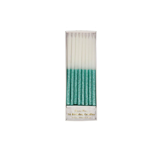 [025669] Vela blue/green glitter 16 u.