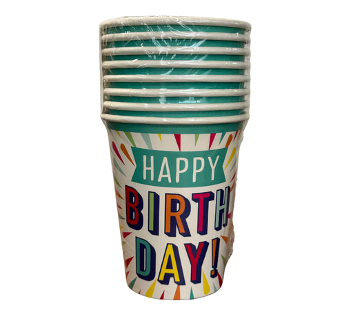 [025827] Vasos birthday burst