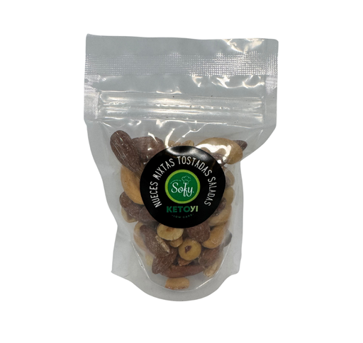 [026082] Ketoyi nueces mixtas tostadas saladas 80 g.