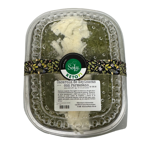 [026134] Cacerola de espinacas con parmesano 1.3 kg