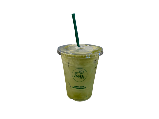 [026315] Matcha latte frio leche entera 16 oz.