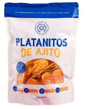 [165-1394] Sin tanta azúcar Platanitos Ajito 202g